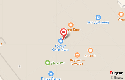 КофеМан на Югорском тракте на карте