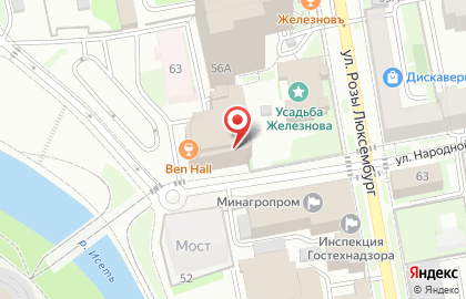 Компания А410 в Октябрьском районе на карте