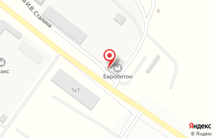Производственно-торговая компания Евробетон в Ленинском районе на карте