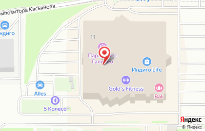 Специализированный спортивный магазин Триал-Спорт в Нижегородском районе на карте