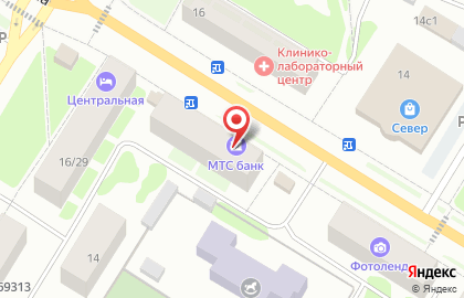 МТС-Банк в Сыктывкаре на карте