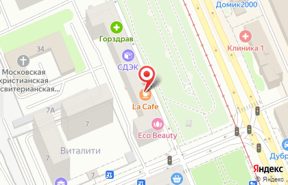 Киоск быстрого питания на Шарикоподшипниковской улице на карте