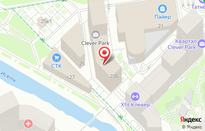Строящиеся объекты Уралбилдинг в Октябрьском районе на карте