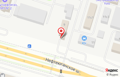 Магазин автозапчастей для отечественных грузовых автомобилей на Нефтеюганском шоссе на карте