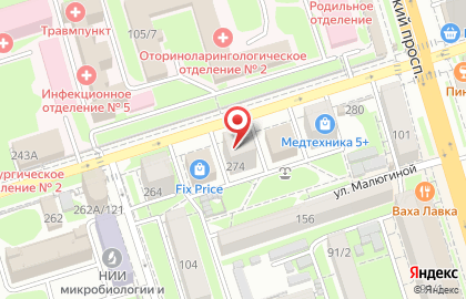 Банк БКФ на улице Варфоломеева на карте
