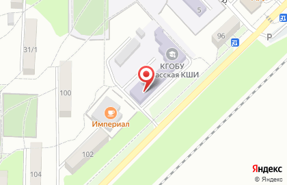 Спасская специальная общеобразовательная школа-интернат на карте