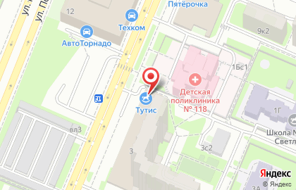ТЦ Персей для детей на Бульваре Дмитрия Донского на карте