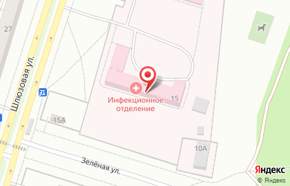 Городская инфекционная больница, г. Тольятти на карте