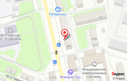 Аптека Медилон Фармимэкс во Владимире на карте