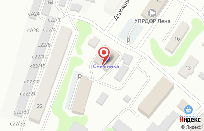 Лыжная база Снежинка в Дорожном переулке на карте