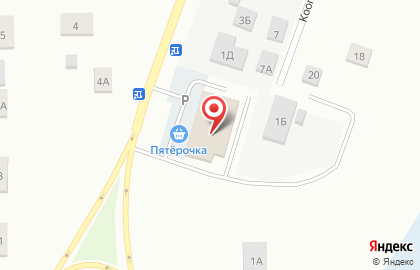 Супермаркет Пятёрочка на Московской улице на карте