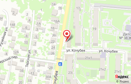 Аптека Городская Здравница на улице Кочубея на карте