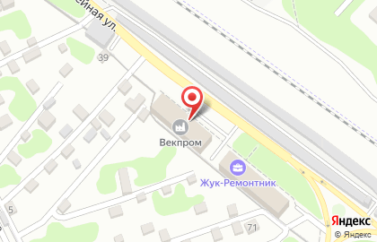 Торговая компания Векпром на Праволинейной улице на карте