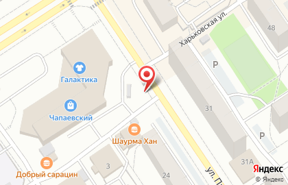 Киоск по продаже фруктов и овощей на Хвойной улице на карте