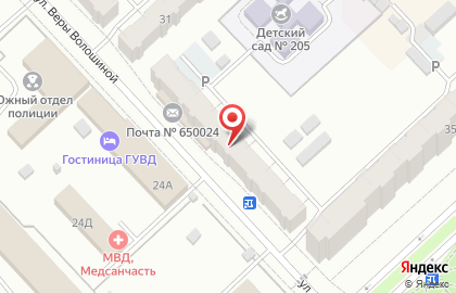 Бутик женской одежды на ул. Веры Волошиной, 33 на карте