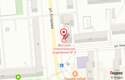 Детская стоматологическая поликлиника во Владимире на карте