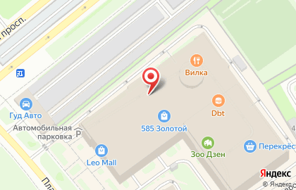 Студия аппаратной косметологии Тектоника на Планерной улице на карте