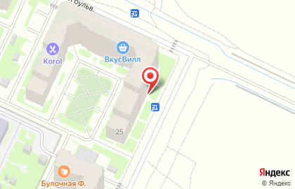 Супермаркет Магнит на Петровском бульваре на карте
