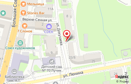 Бином на улице Ленина на карте