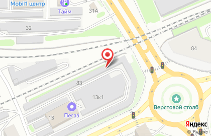 Мастерская по ремонту автостекла на Железнодорожной, ИП Стеклов В.А. на карте