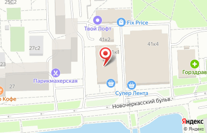 Бюро нотариальных переводов ХРОНОС на Новочеркасском бульваре на карте