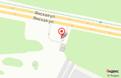 Газсистем на Ямской улице на карте