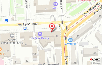 Золотая юрта в Советском районе на карте