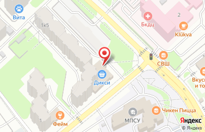 Аптека Апрель в Брянске на карте