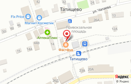Киоск фастфудной продукции Шаурма&Донар на Привокзальной площади на карте