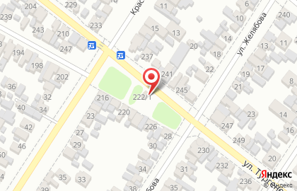 Продовольственный магазин Корона на улице Тургенева на карте