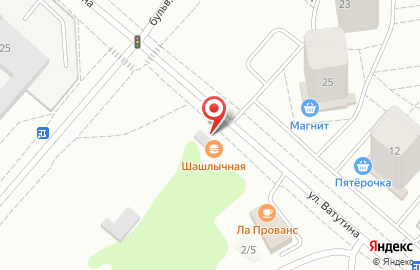 Шашлычная в Омске на карте