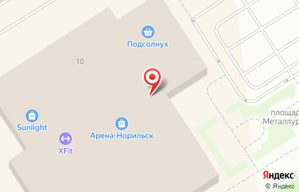 Офис продаж и обслуживания Билайн на площади Металлургов на карте