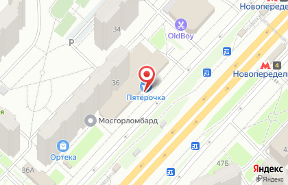 Компания по изготовлению печатей и штампов Печати.ру на Новопеределкино на карте