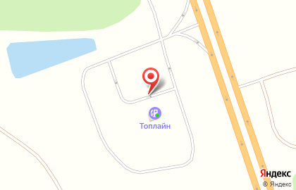 АЗС Топлайн на Тюкалинском тракте на карте