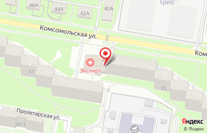 Магазин трикотажа на Комсомольской, 35Б на карте