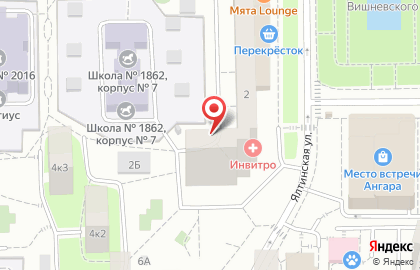 А5 на Варшавской (ул Ялтинская) на карте