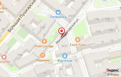 Агентство недвижимости Белые Ночи в Петроградском районе на карте