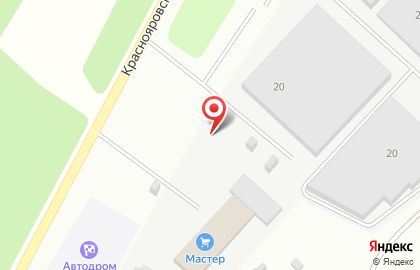 Магазин в Новосибирске на карте