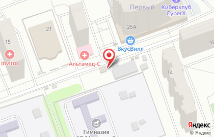 Магазин фруктов и овощей в Москве на карте
