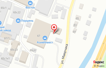 Производственная компания Апрель в Железнодорожном районе на карте