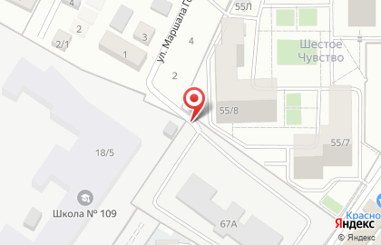Автостоянка в Воронеже на карте