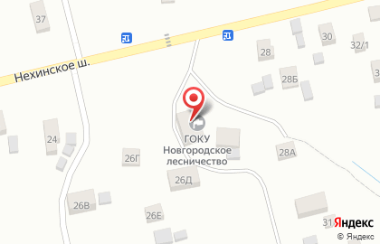 Министерство природных ресурсов, лесного хозяйства и экологии Новгородской области Новгородское лесничество на карте
