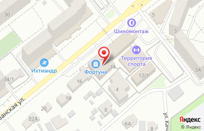 Рекламно-полиграфическая фирма ПРОСТО в Курчатовском районе на карте