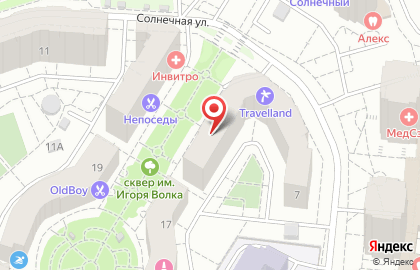 Стоматологический центр Тит в Жуковском на Солнечной улице на карте