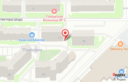 Новостройки в Ленинском районе на карте