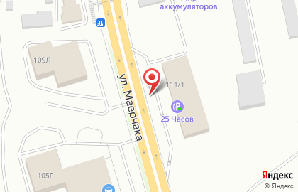 Авента на улице Маерчака на карте