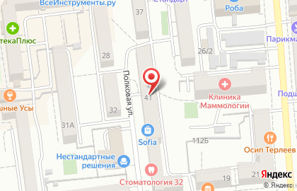 ООО Меридиан-тур на Полковой улице на карте