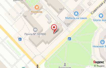 Центр Обслуживания Клиентов ОАО Ростелеком на проспекте Ленина на карте