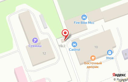 Шиномонтажная мастерская на Первомайской улице на карте