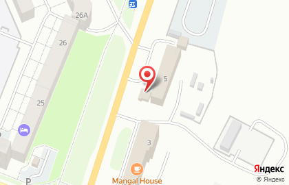 Кафе Mangal House в Ханты-Мансийске на карте